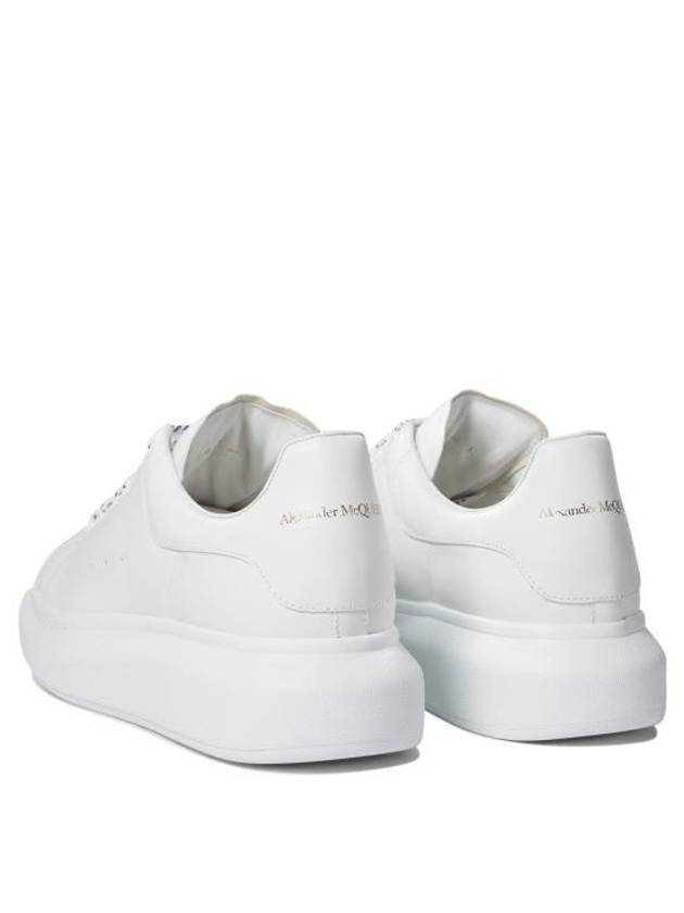 Leather Low Top Sneakers White - ALEXANDER MCQUEEN - BALAAN 5