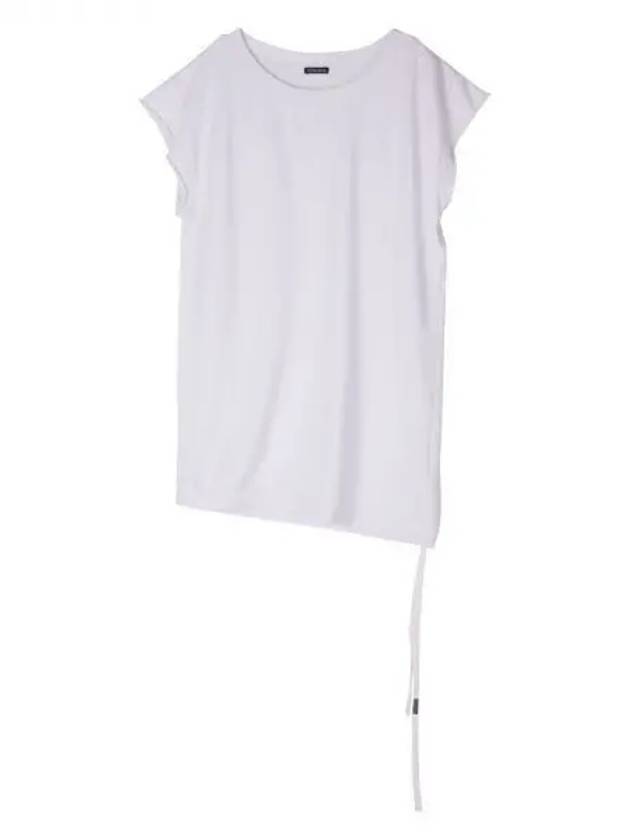 KELLY drop shoulder strap t shirt 271782 - ANN DEMEULEMEESTER - BALAAN 1