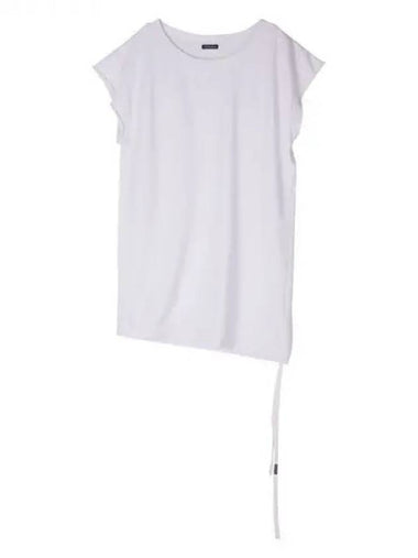 KELLY Drop Shoulder Strap T Shirt 271938 - ANN DEMEULEMEESTER - BALAAN 1