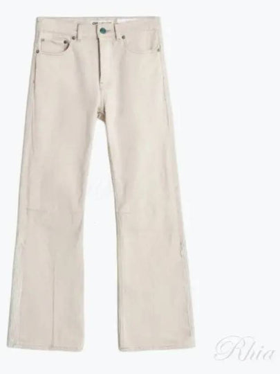 Moto-cut Flared Jeans Ivory - OUR LEGACY - BALAAN 2