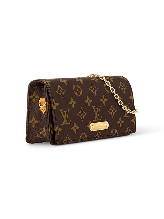 Lily Monogram Chain Shoulder Bag Brown - LOUIS VUITTON - BALAAN 3