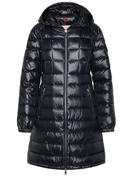 Women's Amintore Long Down Padding Navy - MONCLER - BALAAN 2