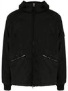 David Light TC Hooded Jacket Black - STONE ISLAND - BALAAN 2