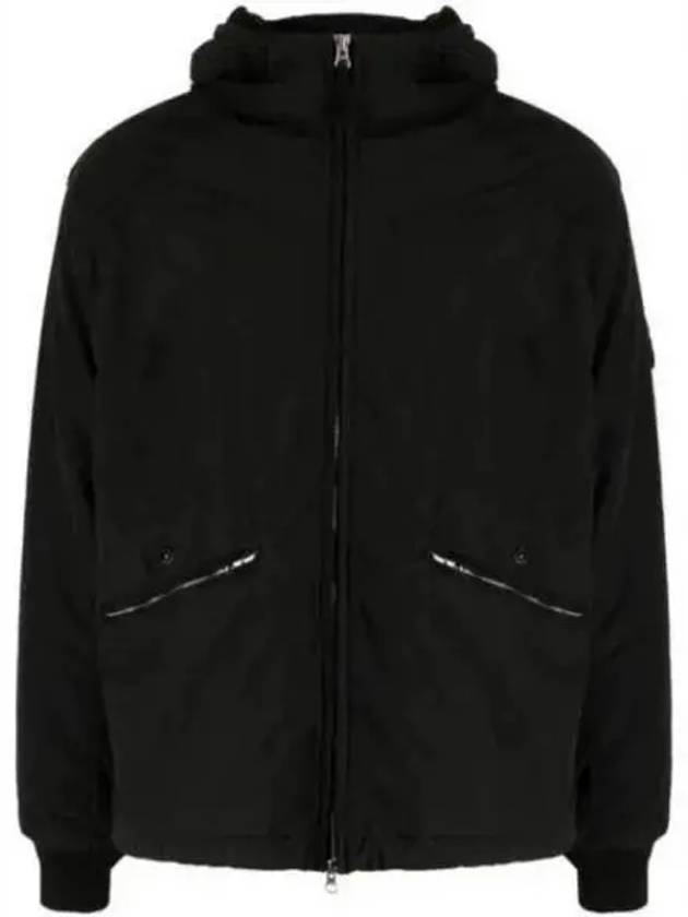 David Light TC Hooded Jacket Black - STONE ISLAND - BALAAN 2