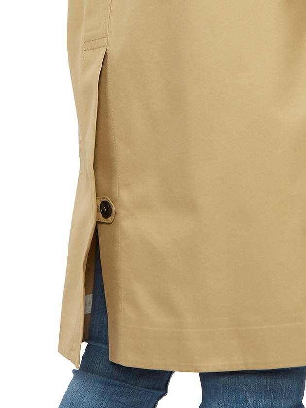 Vanda Belted Cotton Trench Coat Beige - MAX MARA - BALAAN 11