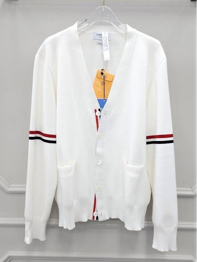 men cardigan - THOM BROWNE - BALAAN 1