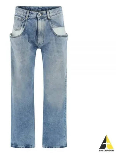 Five Pocket Straight Jeans Blue - MAISON MARGIELA - BALAAN 2