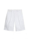 Megh Stretch Shorts White - J.LINDEBERG - BALAAN 2