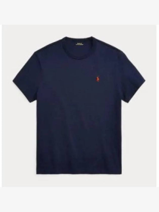 Pony Logo Classic Fit Short Sleeve T-Shirt Navy - POLO RALPH LAUREN - BALAAN 2