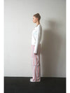 one pocket pants pink stripe - FOR THE WEATHER - BALAAN 4