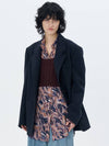 OUT POCKET BELTED SINGLE JACKET - ETCH - BALAAN 4