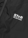 Daris Star Collection Zip-Up Jacket Black - GOLDEN GOOSE - BALAAN 5