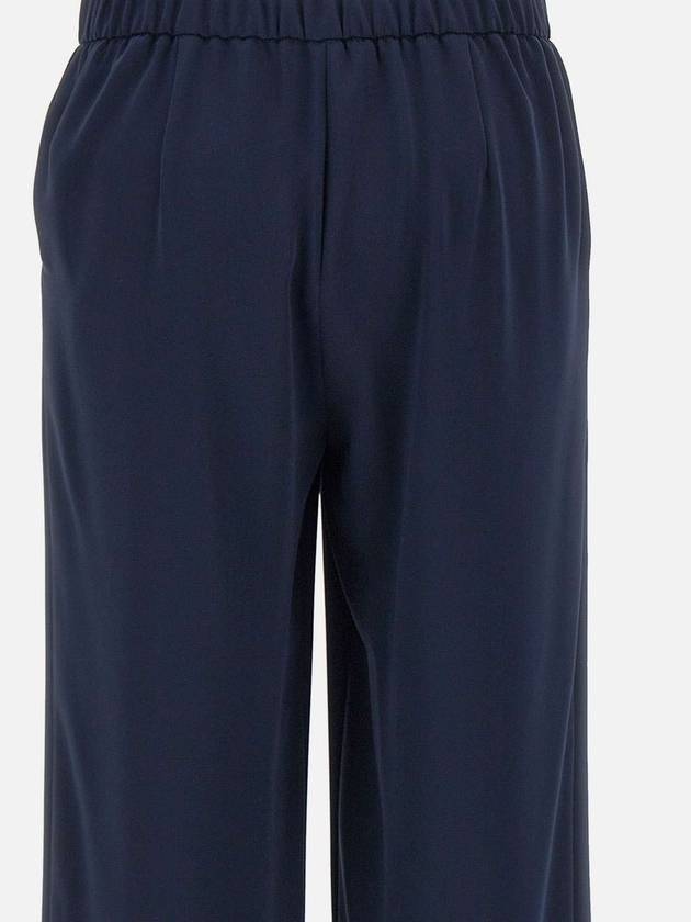 Blu Pants With Elasticised Waist In Tech Fabric Woman - P.A.R.O.S.H. - BALAAN 6