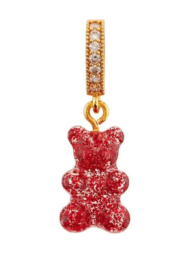 Nostalgia Bear Pendant Red Velvet - CRYSTAL HAZE - BALAAN 1