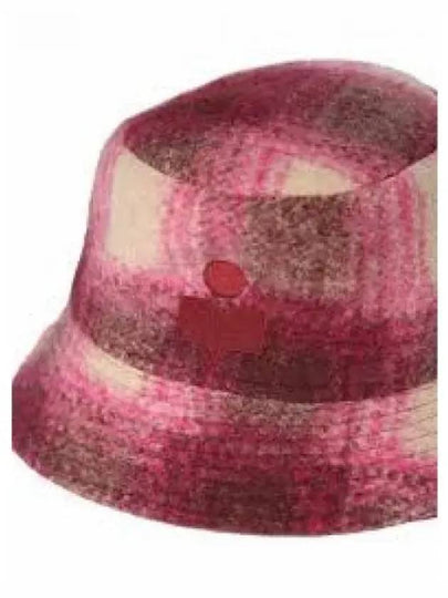 Haley Embroidered Logo Bucket Hat Pink - ISABEL MARANT - BALAAN 2