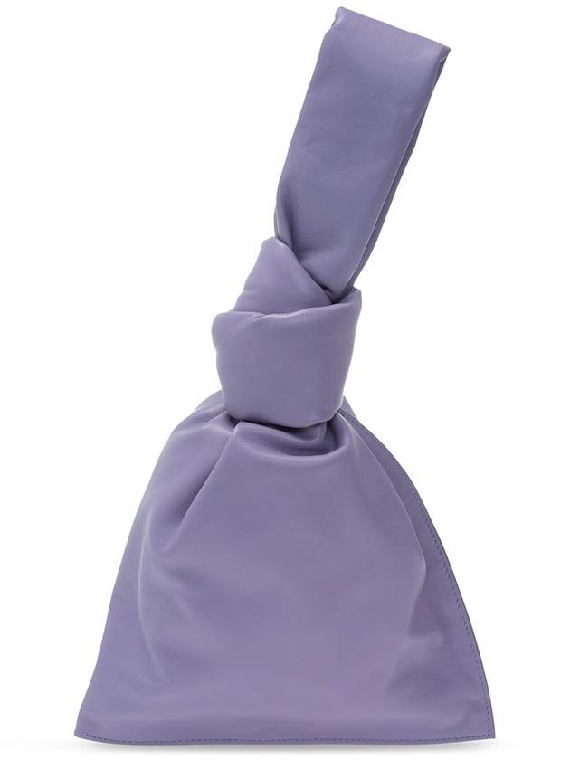 Mini Twist Tote Bag Purple - BOTTEGA VENETA - BALAAN.