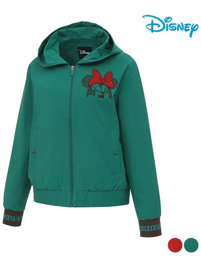 Women s Character Embroidery Point String Windbreaker Hooded Jumper DO3LJB007 - DISNEY GOLF - BALAAN 2