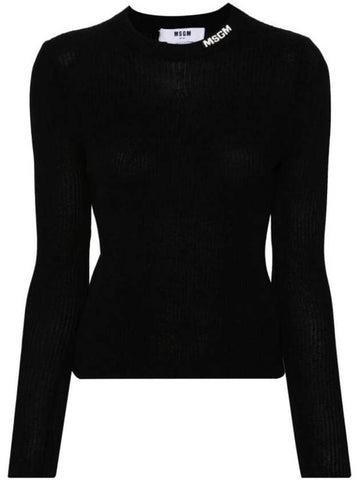 Knitwear 3741MDM199247783 99 BLACK - MSGM - BALAAN 1