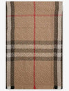 jacquard check pattern muffler - BURBERRY - BALAAN.