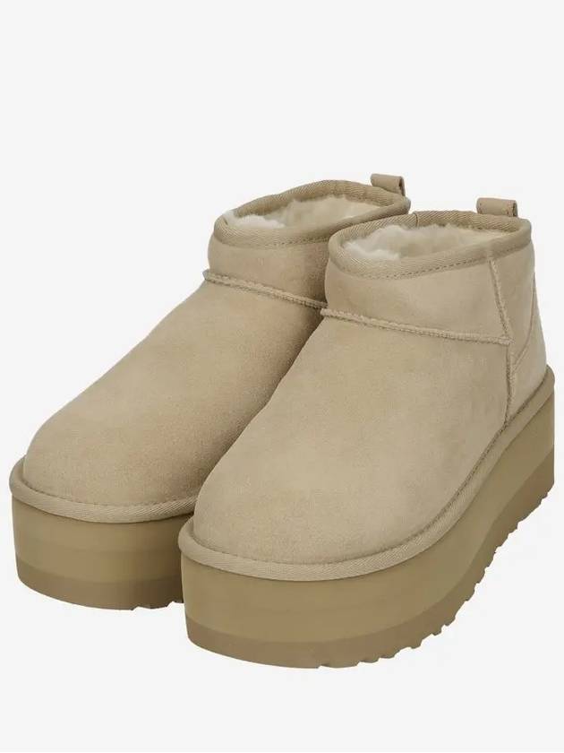 Classic Ultra Mini Platform Winter Boots Sand - UGG - BALAAN 3