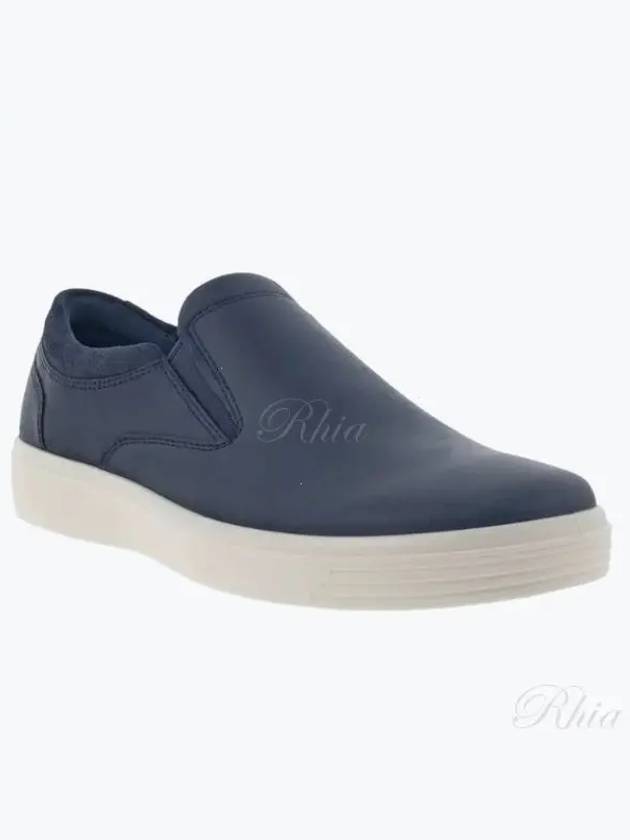 Soft Classic M Slip-On Navy - ECCO - BALAAN 2