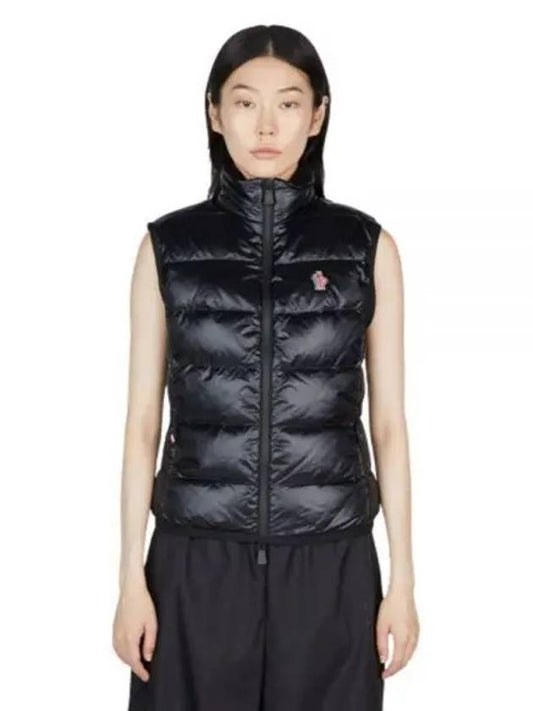 Grenoble Goose Down Vest Black - MONCLER - BALAAN 2