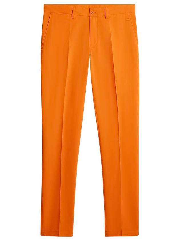 Men's Elof Stretch Pants Persimmon Orange - J.LINDEBERG - BALAAN 2