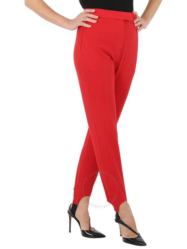 Women's Jodhpurs Straight Pants Red - BURBERRY - BALAAN 3