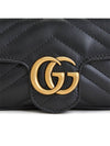 GG Marmont Matelasse Leather Super Mini Bag Black - GUCCI - BALAAN 9