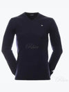 Golf Lymann V Neck Knit Top Navy - J.LINDEBERG - BALAAN 2