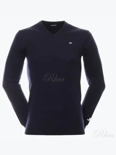 Lymann V Neck Knit Top Navy - J.LINDEBERG - BALAAN 2