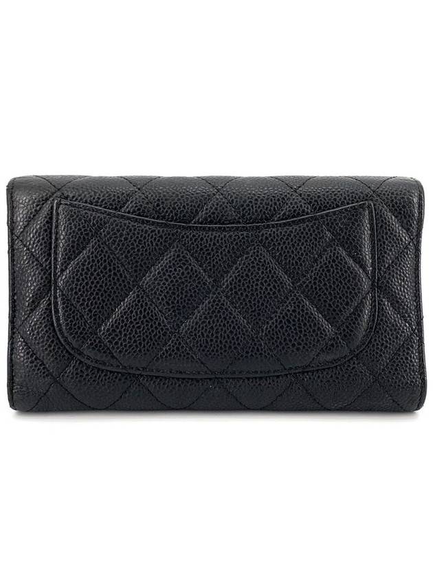 Classic caviar flap long wallet - CHANEL - BALAAN 3