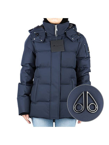 Cloud Threequarter Jumper Padding Navy - MOOSE KNUCKLES - BALAAN 1