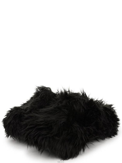 Fake Fur Mule Black - BALENCIAGA - BALAAN 2