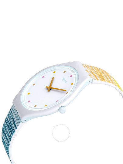 Swatch Skinesquisse White Dial Ladies Watch SVOW103 - SWATCH - BALAAN 2