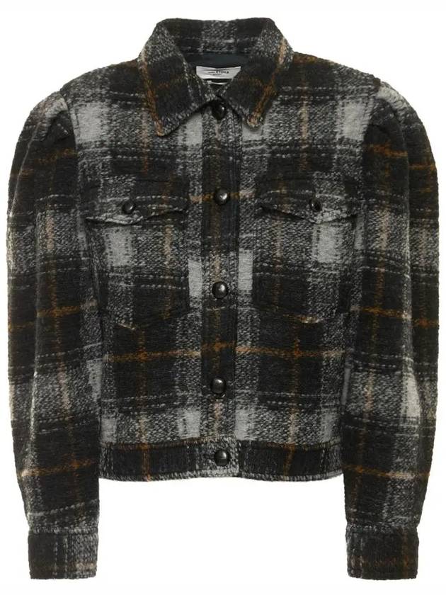 LEIKO check shirt jacket MA1204 22A012E 02AN - ISABEL MARANT - BALAAN 2