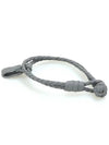 Intrecciato Nappa Double Line Bracelet Concrete - BOTTEGA VENETA - BALAAN 1