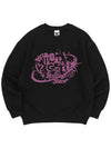 Allbit Star Sweatshirt Black - POLYGRAM - BALAAN 3