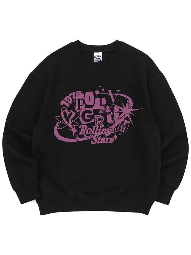 Allbit Star Sweatshirt Black - POLYGRAM - BALAAN 3