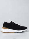 Knit Running Sneakers Black - BRUNELLO CUCINELLI - BALAAN 2