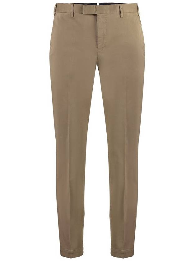 Pt01 Stretch Cotton Trousers - PT01 - BALAAN 1