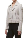 Jones Biker Jacket Grey - MOOSE KNUCKLES - BALAAN 3