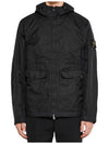 Membrana 3L TC Hooded Jacket Black - STONE ISLAND - BALAAN 5