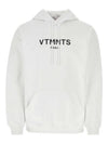 Hooded Sweatshirt VL18HD100W WHIBLK White - VETEMENTS - BALAAN 1