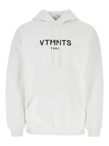 Hooded Sweatshirt VL18HD100W WHIBLK White - VETEMENTS - BALAAN 1