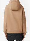 Logo Print Hoodie Brown - BURBERRY - BALAAN 5