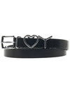 Y Buckle Silver Belt Black - Y/PROJECT - BALAAN.