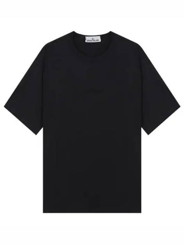 micro logo embroidered t shirt - STONE ISLAND - BALAAN 1