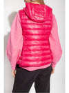 Glygos down vest pink - MONCLER - BALAAN.