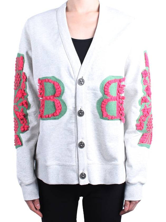 logo embroidered cardigan C104273 - BARRIE - BALAAN 2